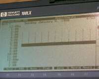 縦線が複数残る