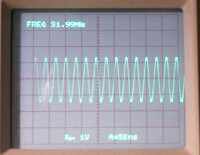 倍速水晶での波形