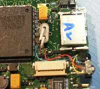 基板上面の配線