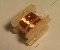 トランスをほぐして細線を取り出す