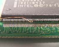 制御線取り付け