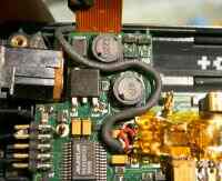 ELへのワイヤを接続する場所と引き回し