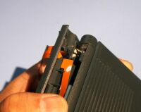 軸部が抜けたところ