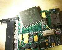 足が全部外れて、CPUが取れたところ