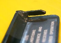 接着剤が乾いた後の完成状態