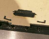 broken latch ( just remove with spring legs )