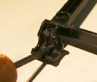 液晶前面枠の再補強