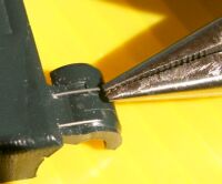 鉄筋としてのピアノ線を挿入