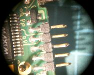 ピンを元の位置に戻したところ