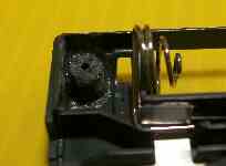 ネジ孔を調整したした内部