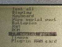 テスト画面でも文字化けがある