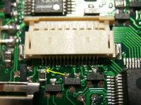 コントラストに関係する電圧測定