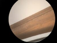 不具合と思われる部分の液晶ガラス拡大