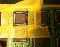 生かす液晶のIC交換前の下準備