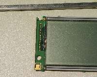 液晶縦表示用導電ゴムを調整