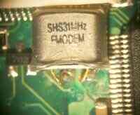 水晶の取り付け状態