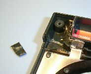 邪魔な部分を切断