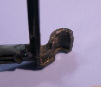 ピンをたたき入れた後