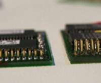 ピンを長くした状況の改造前後比較