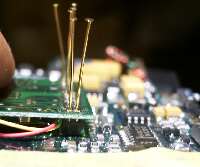 ピンを挿入してゆく