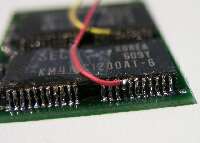 ドーター基板のRAS引き出し部詳細拡大