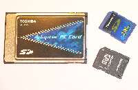 東芝製SDメモリーカードアダプタ