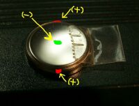 テープを折り返す