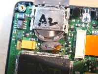 汎用水晶の取り付け状態