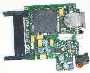 標準水晶を残した倍速水晶の取り付け例