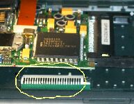 キーのコネクタ部